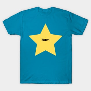 gold star bum T-Shirt